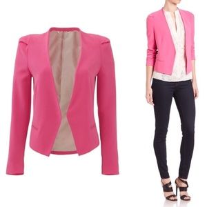 Rebecca Taylor Fuchsia Refined Suit Jacket - New With Tags - Size 2